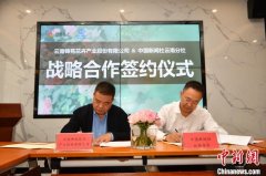 锦苑花卉与中新社云南分社签署战略合作协议 产