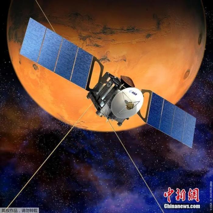 　2003年欧洲航天局(ESA)发射“火星快车号”卫星和“小猎犬2号”登陆器，这是该机构发射的第一火星探测器。